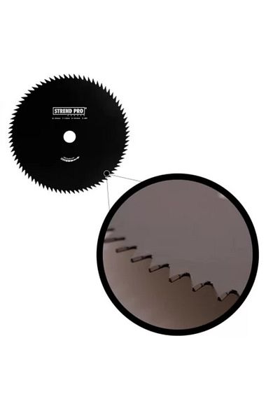 Strend Pro Circular Disc for Brush Cutter/Trimmer, 255 x 1.6 mm, 80 Teeth