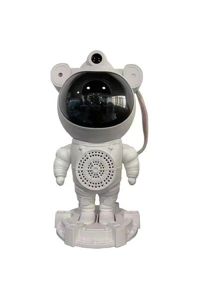 Tradeo LED Astronaut Galaxy Projector Lamp w/ Bluetooth Speaker & Remote - Starry Night Light Decor