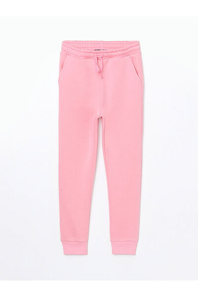 LC Waikiki Φούτερ LCW Kids Μαύρη ελαστική μέση για κορίτσια Jogger