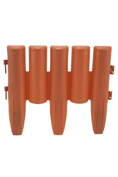 Strend Pro Zahradní okraje/zárubně, terakotově hnědá, 27x24 cm, 2,16 m, sada 8 kusů