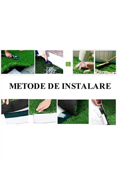 Artool Umělá tráva, zelená, výška vlasu 7 mm, 5 x 1 m