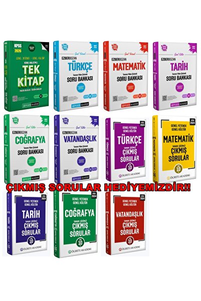 Pegem Akademi Yayıncılık PEGEM 2026 KPSS LİSANS KONU ANLATIM+EZBERBOZAN SORU ...