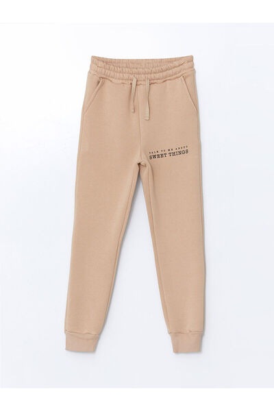 LC Waikiki Κοριτσίστικο Jogger Sweatpants με ελαστική μέση