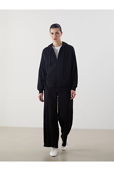 LC Waikiki Peak New Season Elastic Waist Wide Leg Women's Sweatpants