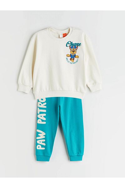 LC Waikiki Αγόρια αθλητική φόρμα Crew Neck Paw Patrol με στάμπα