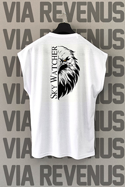 Vordevia Tricou sport Sky Watcher cu mâneci zero cu decolteu