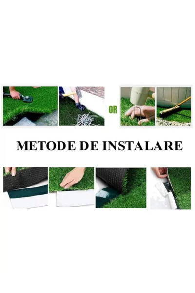 Artool Umělá tráva, zelená, výška 20 mm, 5 x 2 m