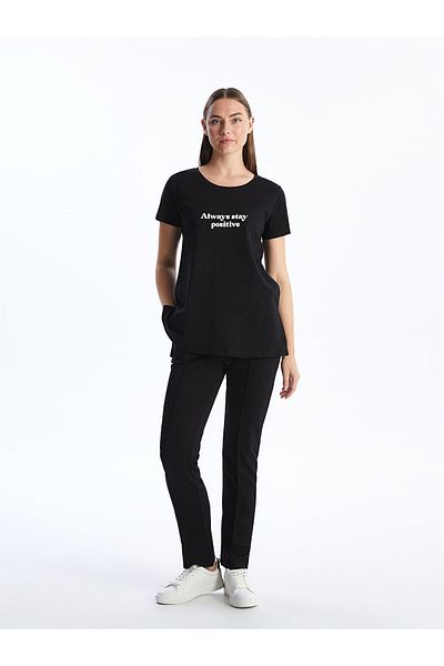 LC Waikiki Women's Elastic Waist Plain Sweatpants