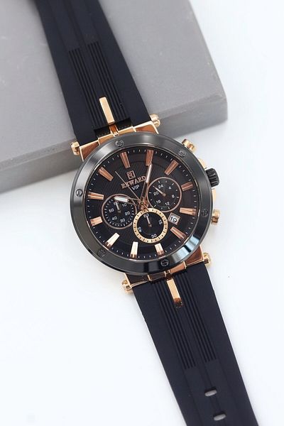Reward Black Silicone Cord Men Wrist Watch Asw123-I1872Rw