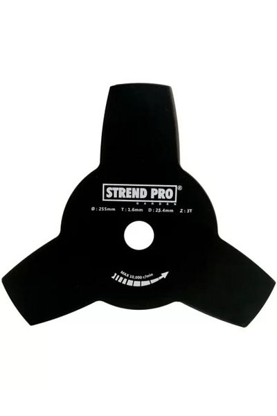 Strend Pro Disc metalic stea pentru motocoasa/trimmer, trei colturi