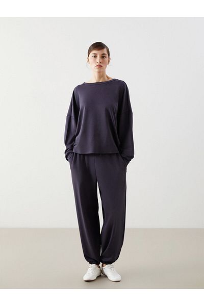 LC Waikiki Γυναικεία φούτερ Jogger με ελαστική μέση