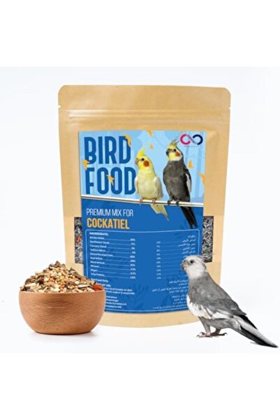 Xess Brandsfinity 800g Premium Bird Food for Cockatiel & Parakeet - Healthy Bird Feed Blend with White Mi