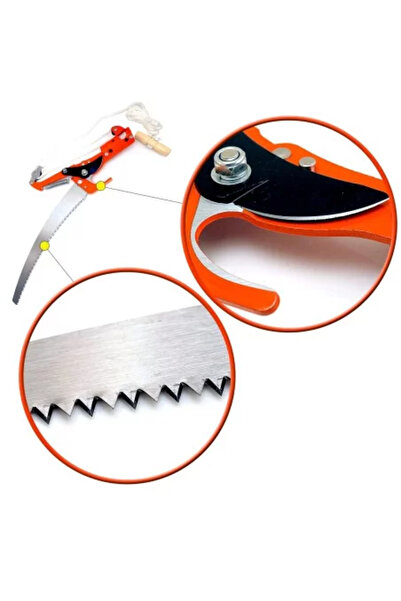 Strend Pro Branch Pruner and Saw with Telescopic Handle 1.8-2.8 m, Strend Pro