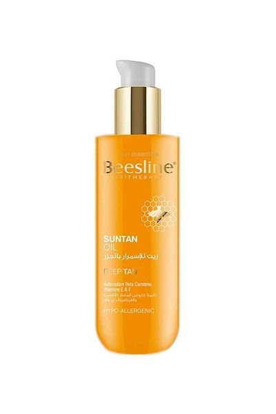 Beesline Suntan Body Oil Yellow 200ml