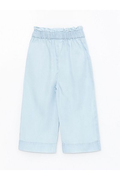 LC Waikiki Baby Girl Jeans Pants with Elastic Waist