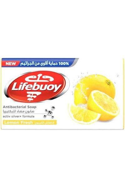 LİFEBUOY صابون مضاد للبكتيريا برائحة الليمون المنعش 165 جرام