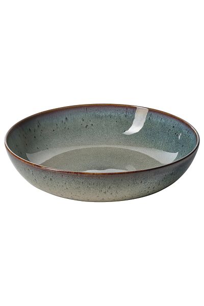 IKEA GLADELIG Serving Bowl, Beige-Green, 30 cm