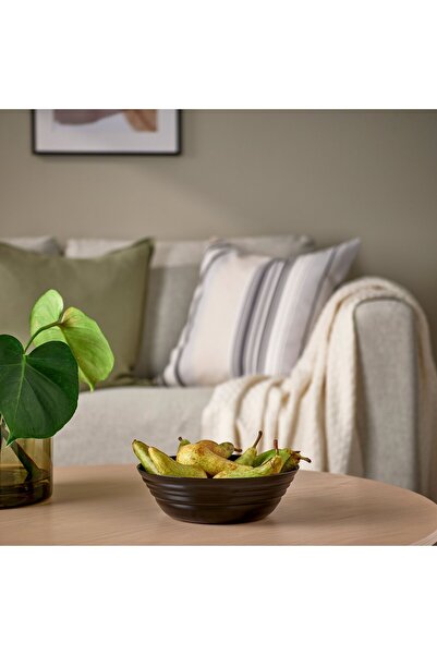 IKEA NÄTBARB Serving Bowl, Black, 22 cm