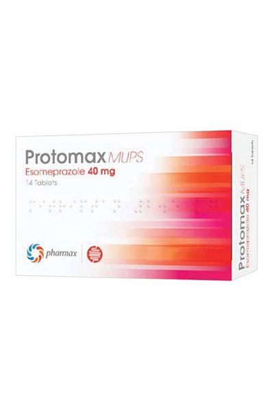 Pharmax بروتوماكس موب لعلاج ارتجاع المريء وارتجاع المريء، 20 ملغ، 14 قرصًا
