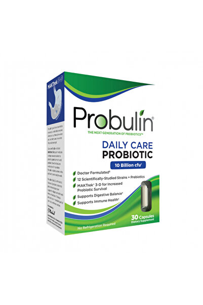 Probulin كبسولات البروبيوتيك للعناية اليومية، 30 كبسولة