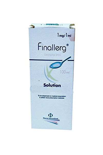 International Pharmaceutical شراب فيناليرج المضاد للهيستامين، 100 مل