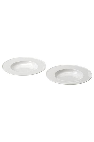 Stockholm 2025 Deep Plate, White, 25 cm