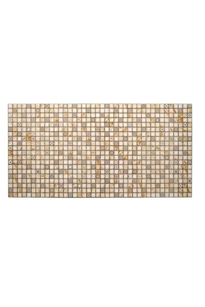 Artool Panou decorativ, PVC, model mozaic, nuanțe portocalii murdare, 96 x 48...