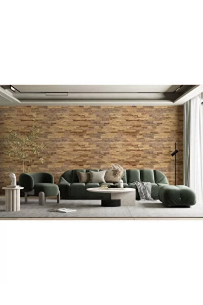 Artool Dekorativní panel, PVC, 3D model kamene, béžovohnědé odstíny, 96 x 48,5 cm