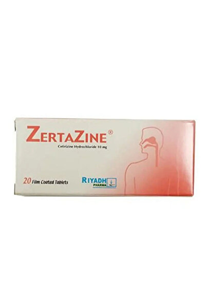 ZERTAZINE for Treating Allergic Rhinitis, 10Mg Tablets, 20S