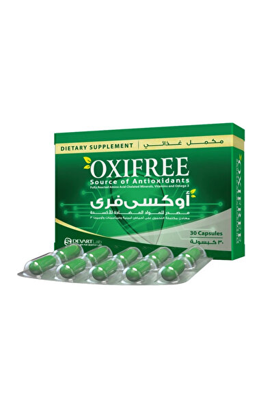Oxifree مكمل غذائي بمضادات الأكسدة، 30 قرصًا