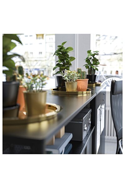 IKEA GLATTIS Tray, Copper Color, 38 cm