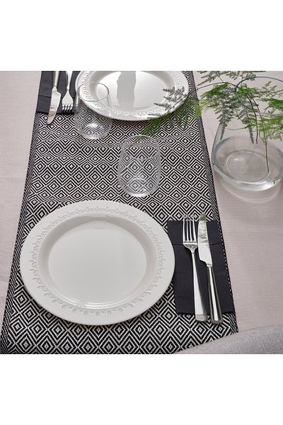 IKEA PARADISISK Plate, Ivory-White, 26 cm