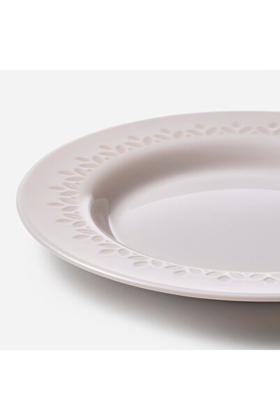 IKEA PARADISISK Side Plate, Ivory White, 20 cm