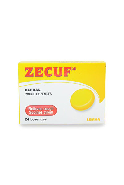 Zecuf معينات الليمون، 24 قرصًا