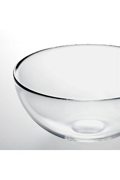 IKEA BLANDA Serving Bowl, Transparent Glass, 20 cm