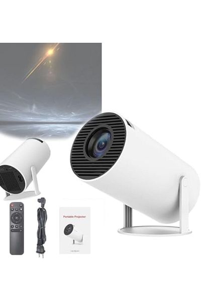 vgt Mini Portable Smart HD Projector with WiFi – Compact Home Theater Video Projector