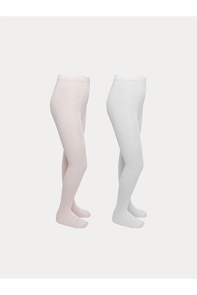 LC Waikiki Lcw Kids Patterned Girls' Pantyhose 2-Piece (W5)