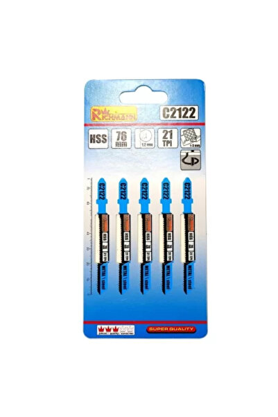 richmann Panza, lama, fierastrau pendular, pentru metal, HSS, prindere tip T, taiere curbata, 21 TPI, set 5 b