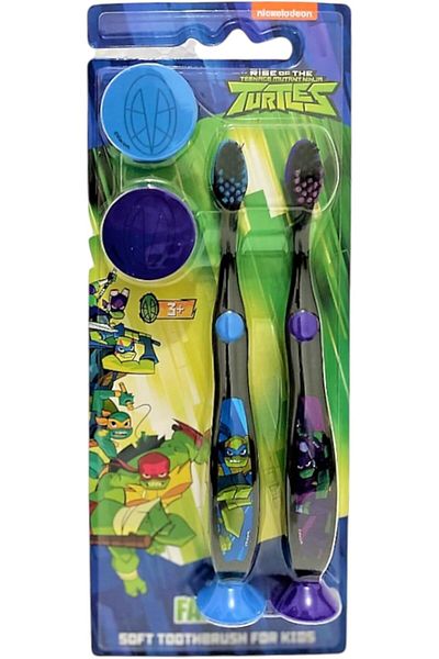 Nickelodeonn Soft Toothbrush Ninja by Fablab Nickelodeon, 2 Pieces
