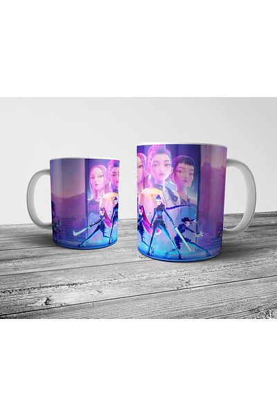Pixxa Kpop Demon Hunters Mug Cup Model 1