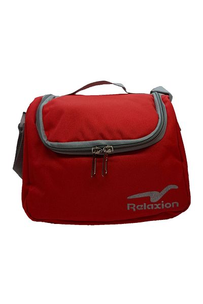 Relaxion School Lunch Box with Thermos Red Thermal Lunch Box Children Adult