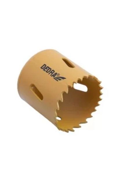 dedra Bimetal Hole Saw for Drilling Steel, Aluminum, Plastic, Wood, Drywall, 29 mm,