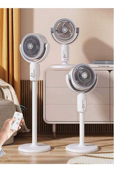 Generic Smart Chargeable Air Cooling Fans Portable Air Ventilation Wind Air Circulation Fan With Remote Cont