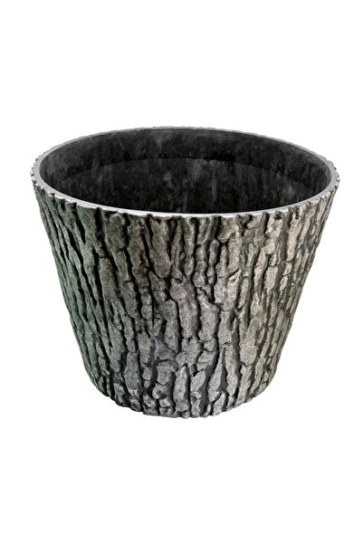Artool Dekorativní zahradní květináč, model stromové kůry, 38 cm