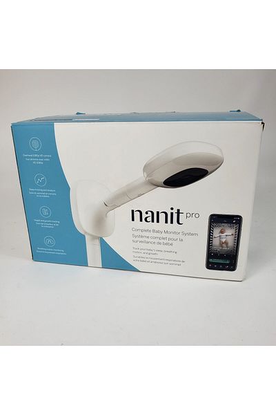 Nanit Pro Complete Baby Monitoring System, White