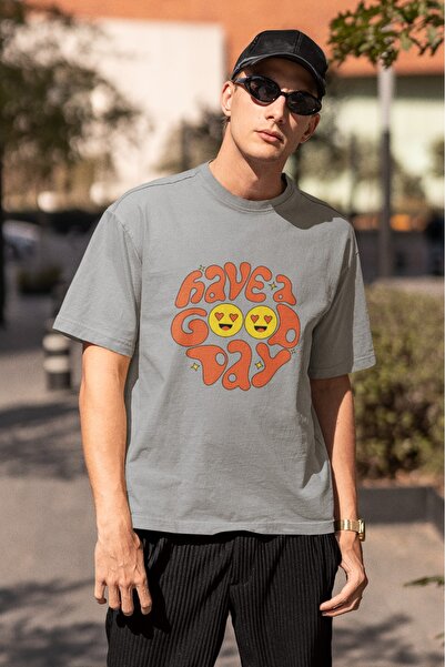 ArtYus TRIOCĂ CU MÂINĂ SCURTĂ CU Gât rotund, cu imprimeu transfer, pentru băr...