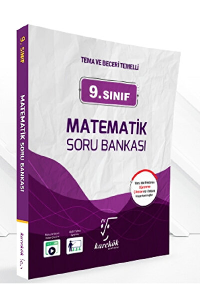 Evrensel İletişim Yayınları 9.Sınıf Karakök Matematik Soru Bankası / Tema ve ...