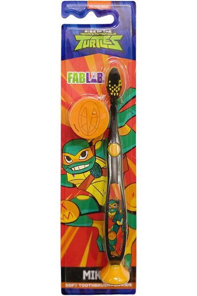 Nickelodeonn Soft Toothbrush Nickelodeon Ninja with Cover by Fablab
