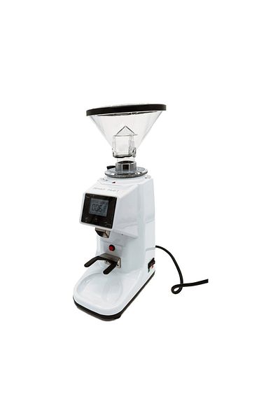 SmartHub 1 250W Electric Espresso Coffee Grinder, 500g Capacity, 19 Grind Settings, White