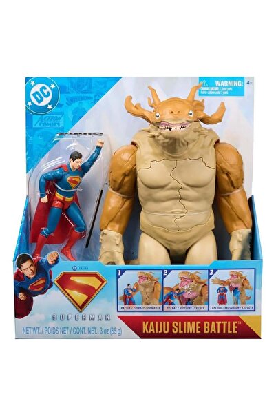 Sunman Monster Battle SÜPERMAN 15 Cm 00006908 LİSANSLI ORJİNAL